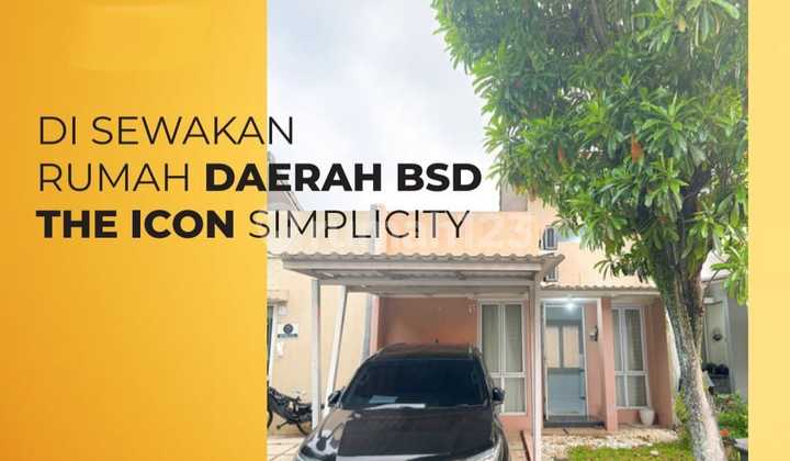 FOR RENT, SEMI-FURNISHED HOUSE IN SIMPLICITY THE ICON BSD CLUSTER. FOR RENT, SEMI-FURNISHED HOUSE IN SIMPLICITY THE ICON BSD CLUSTER.