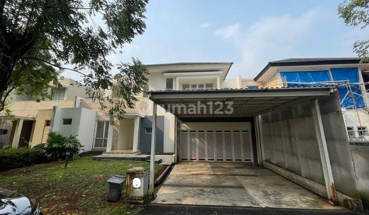 DISEWAKAN RUMAH BAGUS, SEMI FURNISHED DI DE PARK CAJUPUTI BSD 1