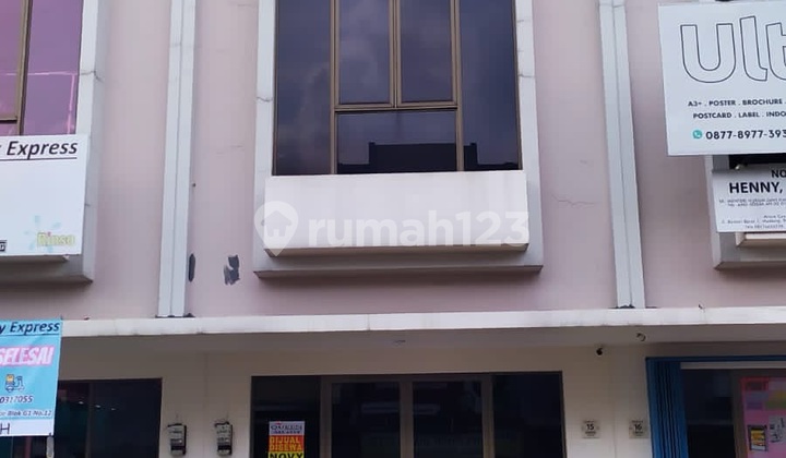 Dijual/sewa Ruko Aniva Junction Gading Serpong Row Besar Posisi Bagus
