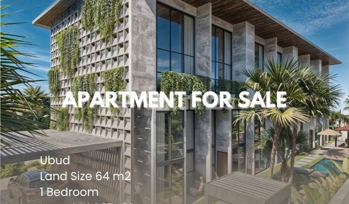 Apartment with Hotel Yield For Leasehold 27 Years In Ubud Apartment with Hotel Yield For Leasehold 27 Years In Ubud