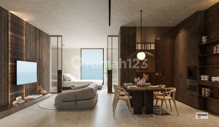 Apartment with Sea View, Leasehold 27 Years, in Pererenan Area