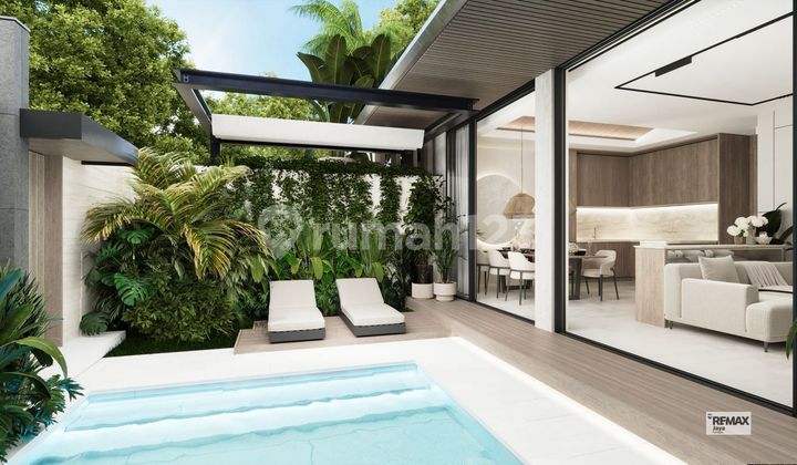 2 Bedroom Villa With Private Pool For Leasehold 25 Years In Seminyak
