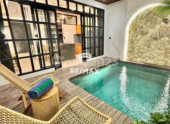 Brand New 2 Bedroom Villa In Central Canggu Modern, Cozy And Private