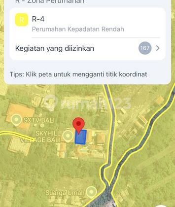 Premium Land 2 Are For Sale In Park View High Villa, Nusa Dua