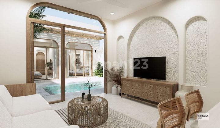 Modern 2 Bedroom Villa with Private Pool For Leasehold 25 Years In Ungasan