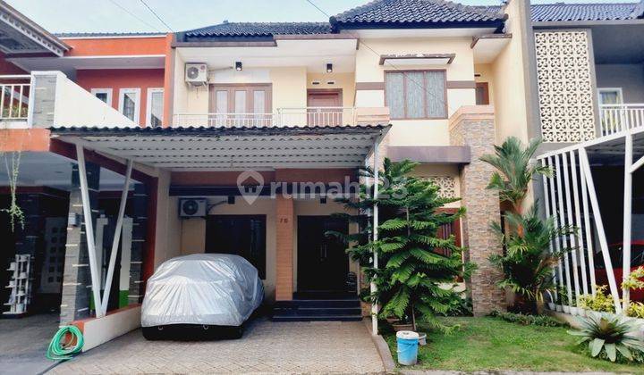 Rumah Mewah 2 Lt Semi Furnish Di Kawasan Premium Cluster One Gate 1
