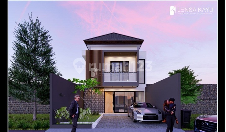Rumah 2 Lantai Pesan Bangun Di Lingkungan Elit Solo Baru 1