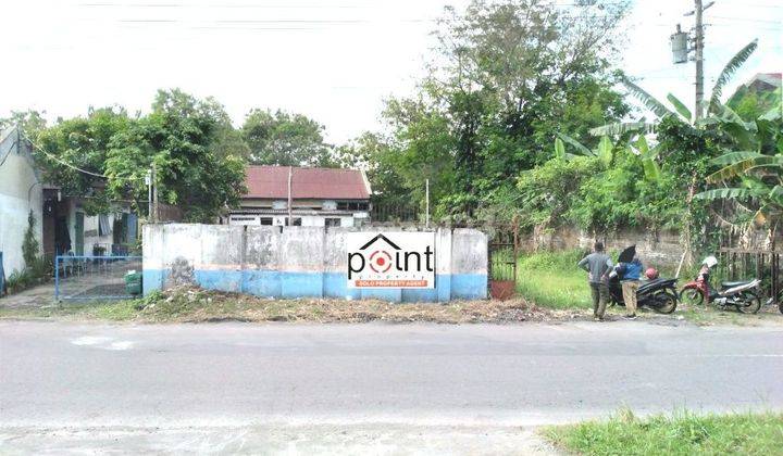 Tanah Pekarangan Strategis Siap Bangun Tepi Jl Raya 1