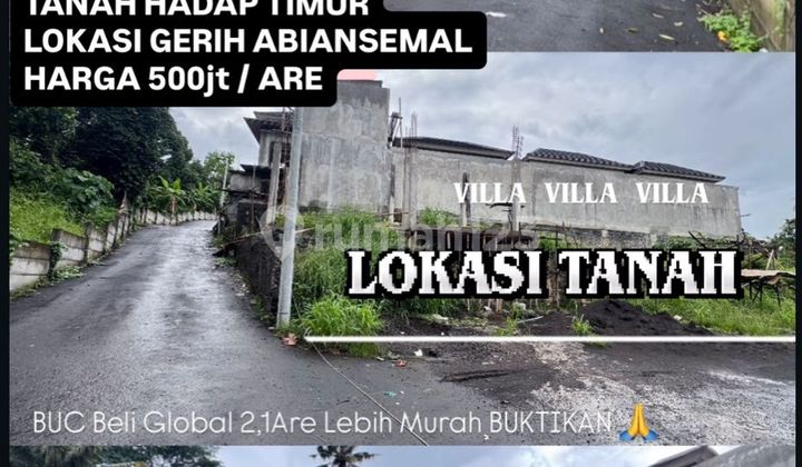 210 M2 Dijual Tanah Dekat Green School Lingkungan Villa