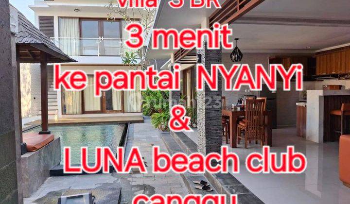 Villa dkt pantai nyanyi - canggu 1