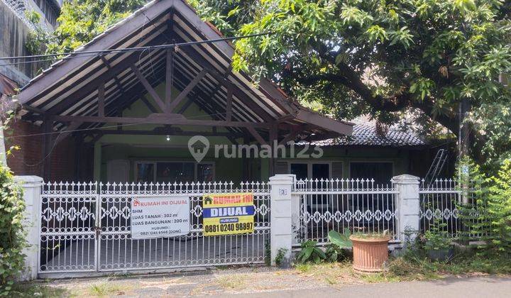 Rumah Lama Dekat Tol Di Jl Raharja Pondok Pinang Jakarta Selatan Lt 302m2 Cash Only 1