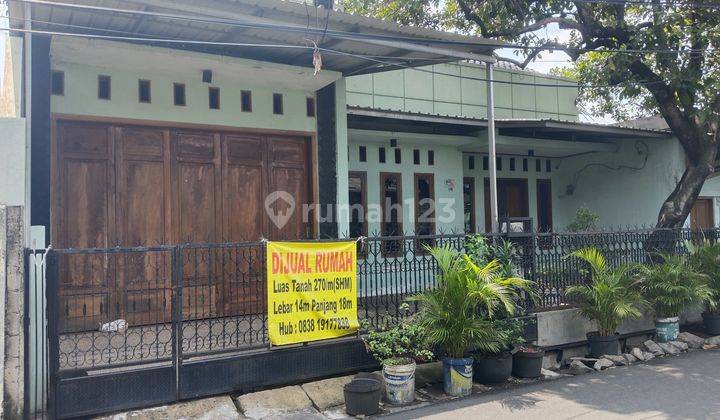 Rumah Lama Asri Di Jl Cipulir V Kebayoran Lama Jakarta Selatan Lt 270m2 Cash Only 1