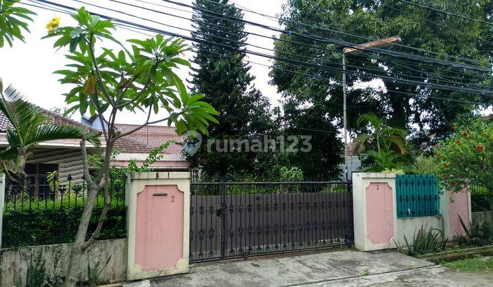 Rumah Lama Asri Hoek Di Komplek Pajak Larangan Kota Tangerang Lt 754m2 Cash Only 1