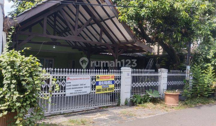 Rumah Lama Dekat Tol Di Jl Raharja Pondok Pinang Jakarta Selatan Lt 302m2 Cash Only 2