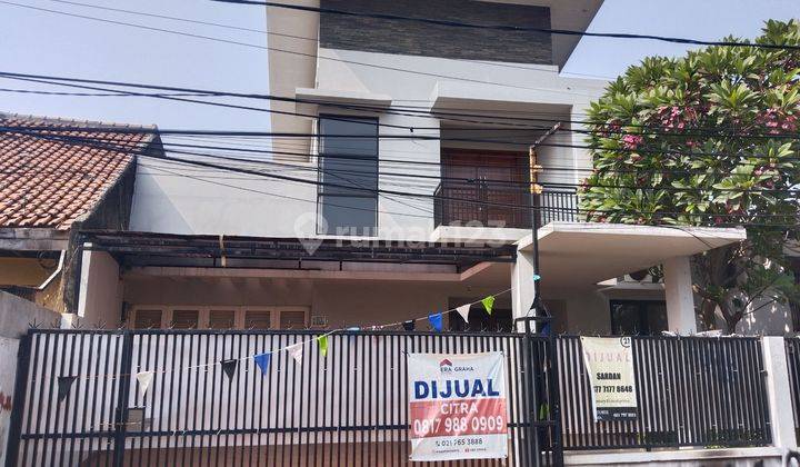 Rumah 2 Lantai Di Jl Tanah Ara Pondok Pinang Jakarta Selatan Lt 261m2 Cash Only 1