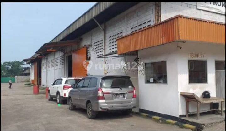 Dijual Ex Pabrik Lokasi Strategis di Kawasan Industri Cikupa  2