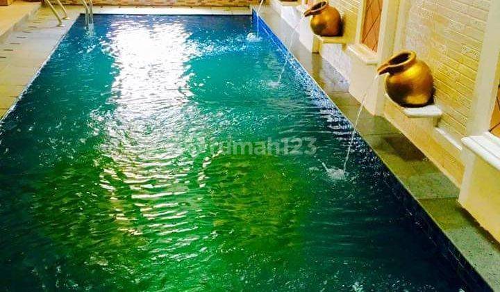 Rumah Hook Mewah Bagus Hadap Timur Dan Utara Privet Pool Furnished 1