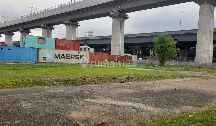 Disewakan Lahan Di Rest Area Mustika Jaya Cocok Untuk Gudang Logistik  1