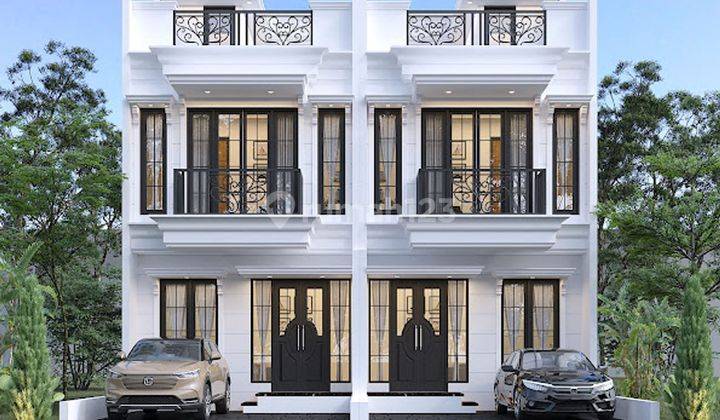 Rumah 2 Lt Cantik dengan Rooftop 10 menit ke AEON Mall Tanjung Barat J29357 1