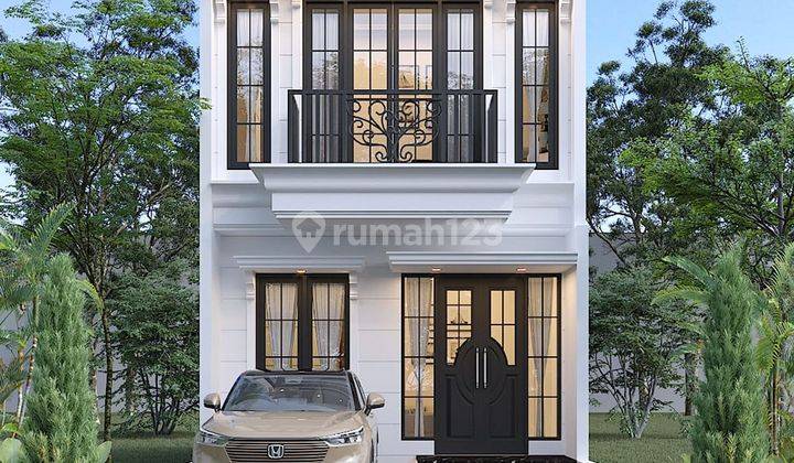 Rumah 2 Lt Cantik dengan Rooftop 10 menit ke AEON Mall Tanjung Barat J29357 2