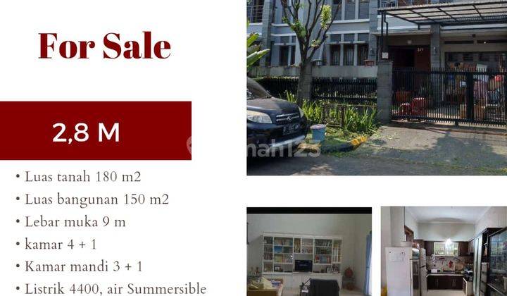 Jarang Ada Murah Rumah Bagus Minimalis Siap Huni Semi Furnished Lebar Muka 9Meter Luas Nyaman Bersih Cluster Favorite Batununggal Bandung 2