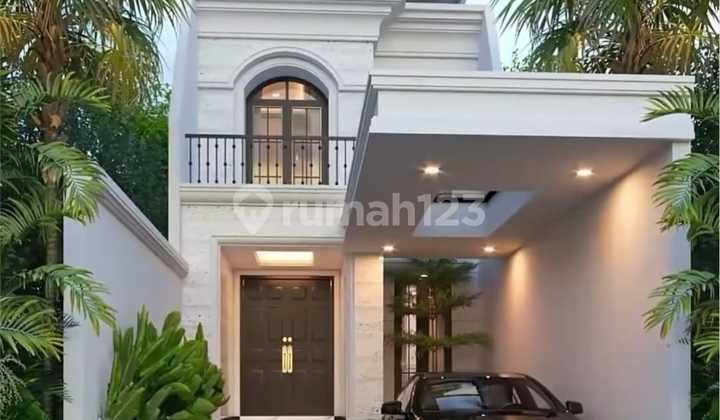 For Sale Millennial Modern House Brand New Area Plot DKI North Meruya West Jakarta