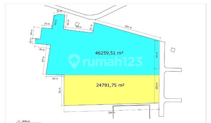 Tanah Strategis Lokasi Industri di Jl. Raya Pasar Kemis Tangerang Siap Dibangun