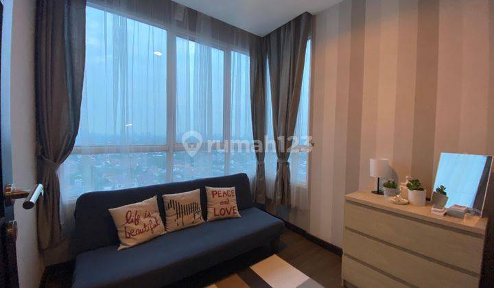 ruang keluarga essence darmawangsa apartment 2 br