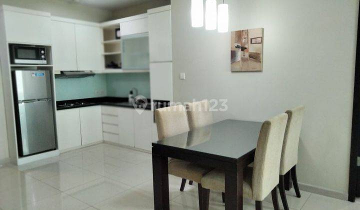 ruang makan gandaria heights apartment 2 br