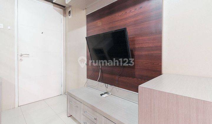 ruang keluarga bassura city apartment 1 br