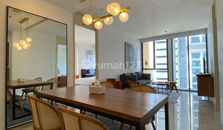 ruang keluarga izzara apartment 2 br fully