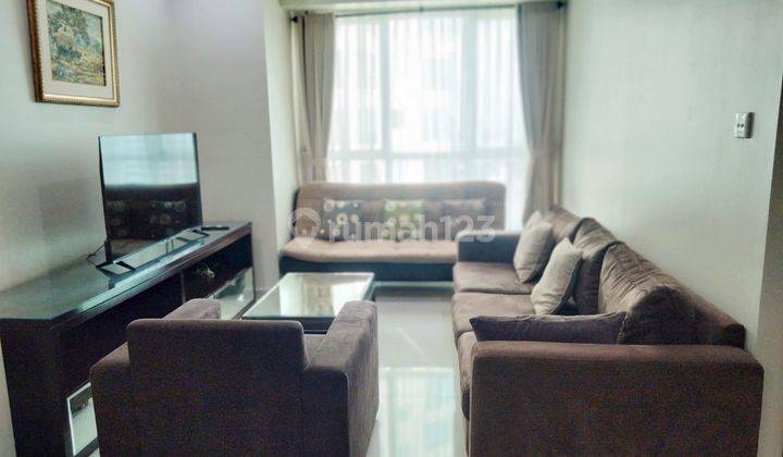ruang keluarga gandaria heights apartment 2 br