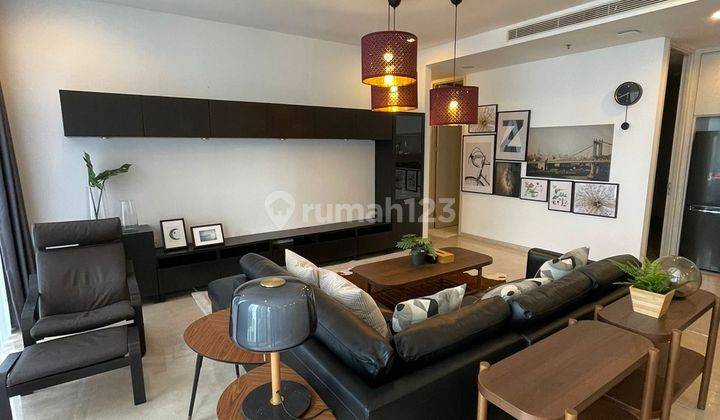 ruang keluarga izzara apartment 3 br fully