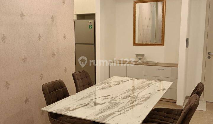 ruang makan izzara apartment 2 br fully