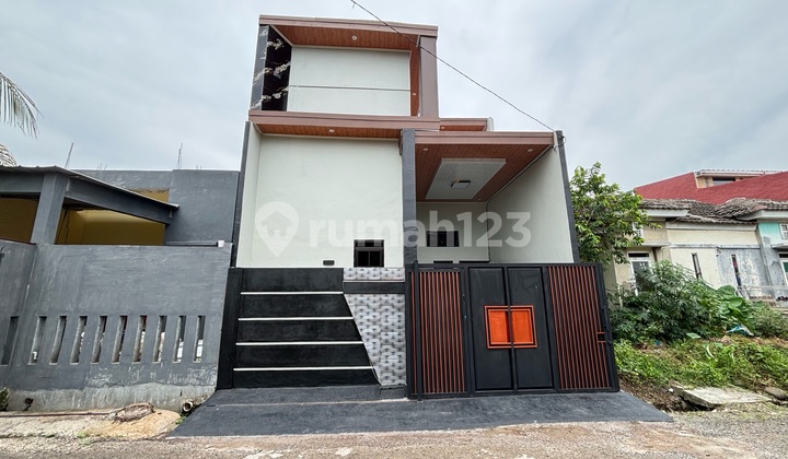 Semi-Furnished Modern Beautiful House in Citra Indah City Ciputra Cileungsi Jonggol Bogor