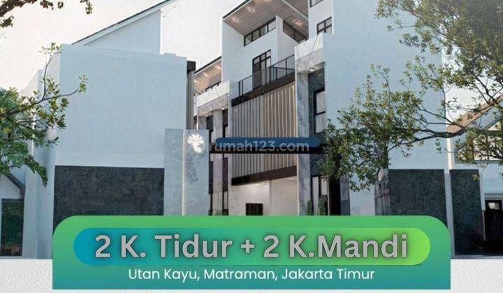 Rumah Dijual di Utan Kayu, Jakarta Timur 2 Lantai 700 Jtaan 1