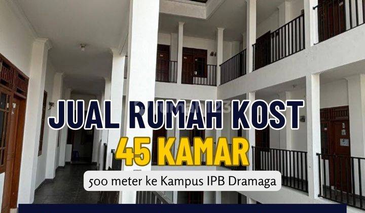 Jual Kost Di Dramaga Bogor 45 Kamar 5 Menit Kampus Ipb 1