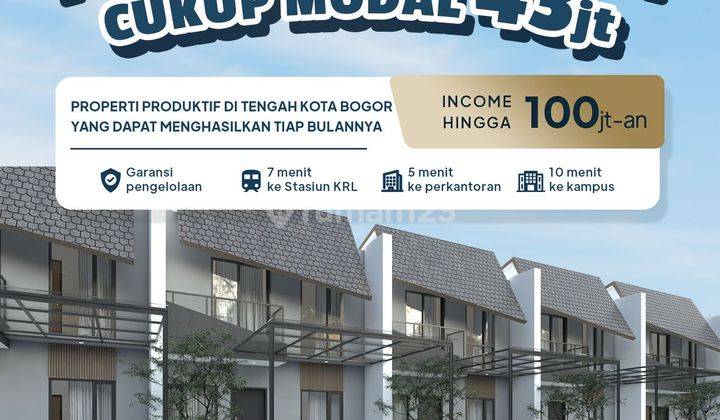 Jual Kost di Bogor Barat,dp 43 Juta Bisa Kpr Tenor 15 Tahun