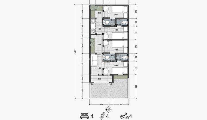 Jual Rumah Kost Full Furnish 5 Menit Kampus Ipb Bogor, 900 Jtaan 2