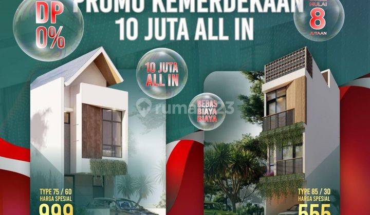 Rumah Dijual di Cipayung, Jakarta Timur 800 Meter Tol Cipayung 1