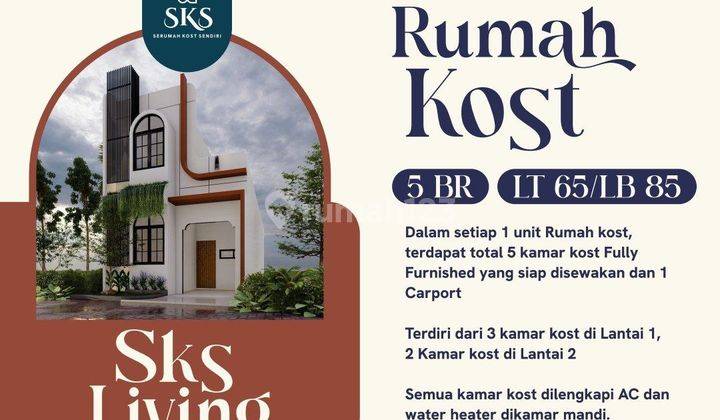 Jual Rumah Kost,garansi Tersewa 3 Menit Ke Kampus Ipb Dramaga Bogor 1