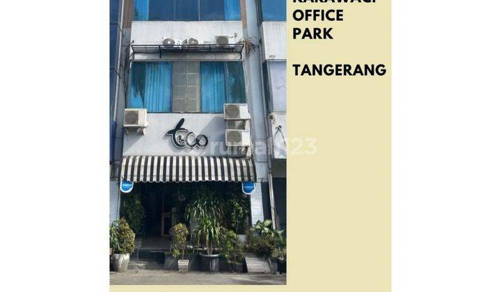 DIJUAL RUKO 4 LANTAI DAERAH KARAWACI OFFICE PARK STRATEGIS  2