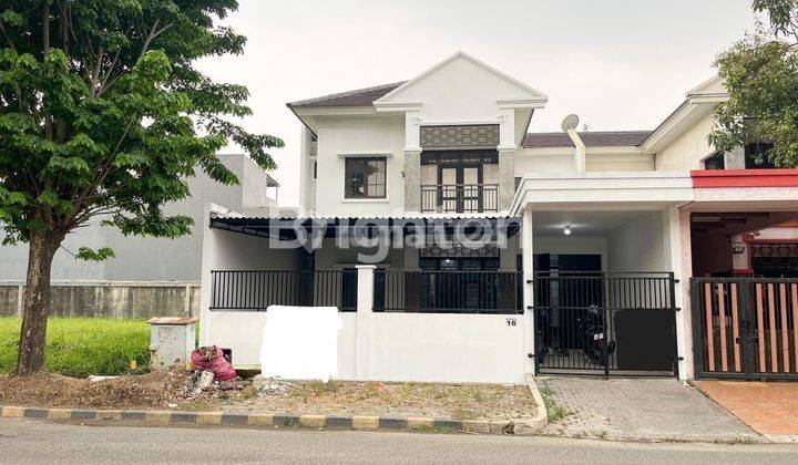 Rumah rapih di pinggir jalan, Cluster Krisan Banjar Wijaya 1