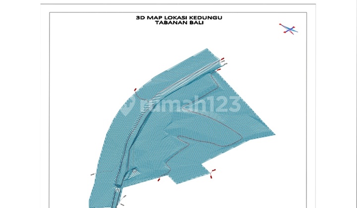 Land 731M2 Kedungu Beach Road Bali Land 731M2 Kedungu Beach Road Bali