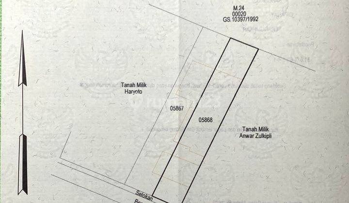 Tanah Kavling Murah Di Mainroad Laswi Kota Bandung SHM 1