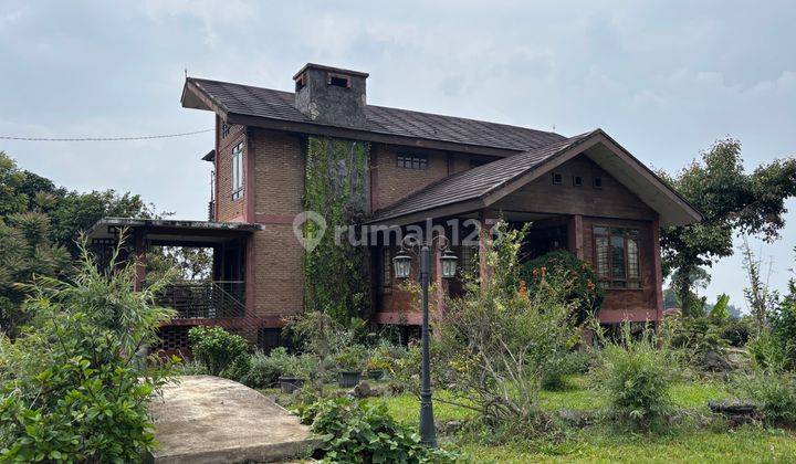 Rumah Villa Dan Tanah 7308m2 di Kawasan Wisata Ciwidey, Bagus 1