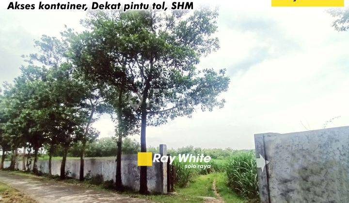 Tanah industri mojogedang  1