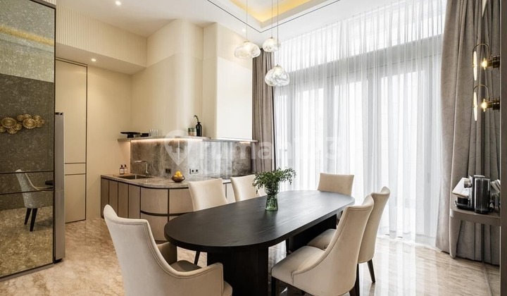 Rumah Mozart 8x20 3Lt Golf island Full furnish, Hadap timur