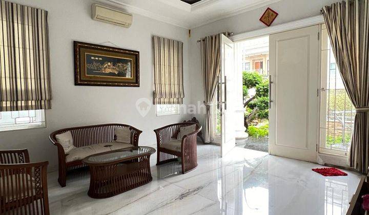 Full Marmer Rumah Gold Coast 15x30m2 3lt Semi Furnish, Pik, Jakarta Utara 2