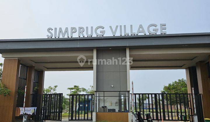 Kavling Simprug Village Luas 1035m2 Hoek Hadap Tenggara, Pik2 1